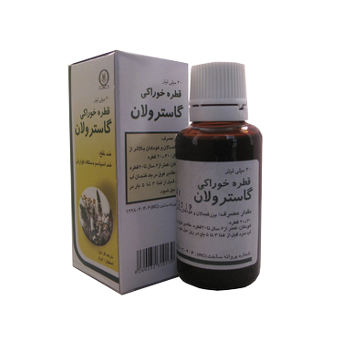 قطره گیاهی گاسترولان گل دارو